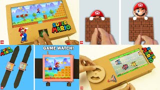 5 Amazing Super Mario Cardboard Games Compilation | 5 Best Super Mario DIY