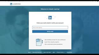 LinkedIn Learning, Create an Account