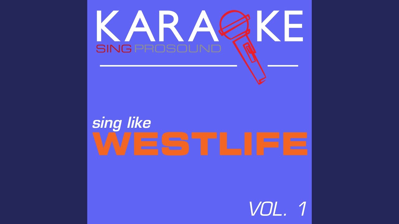 Queen of My Heart (In the Style of Westlife) (Karaoke with Background Vocal)