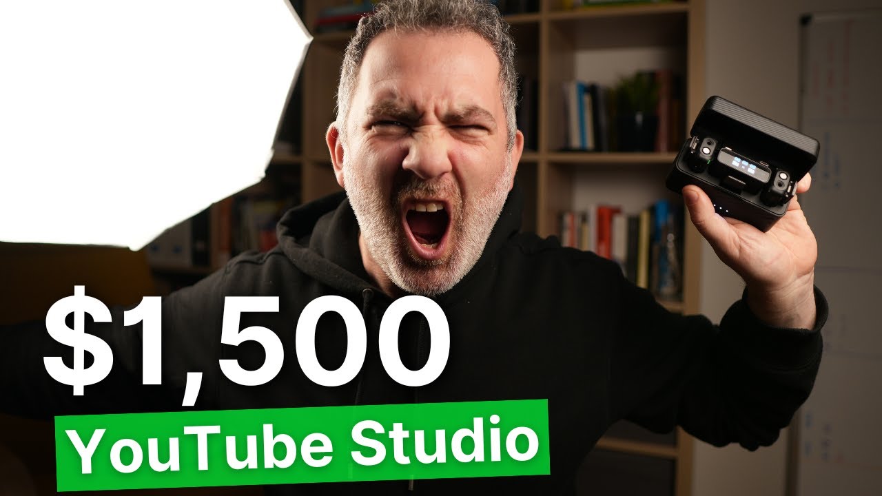 How I Built A YouTube Studio in this Tiny Room