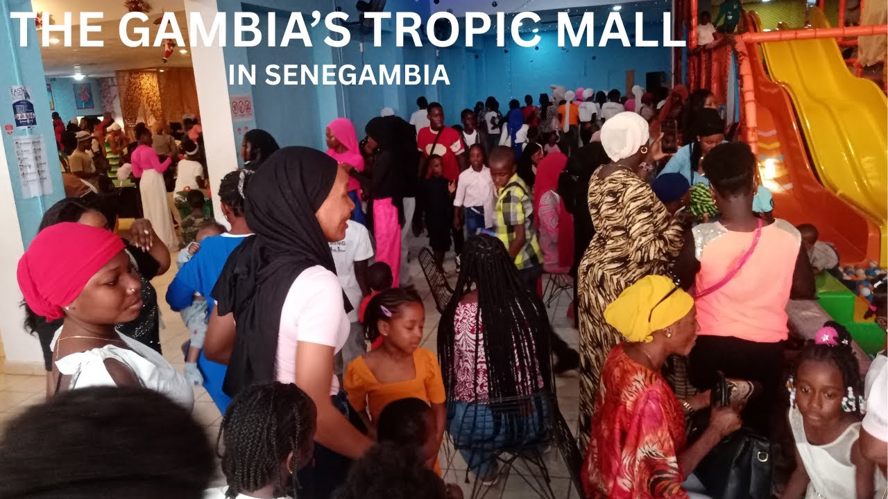 The Gambia's Tropic Mall In Senegambia.