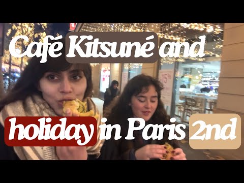 ENJOYING CHRISTMAS VIBES IN PARIS AND HOT DRINKS AT CAFE KITSUNE (new opening!)