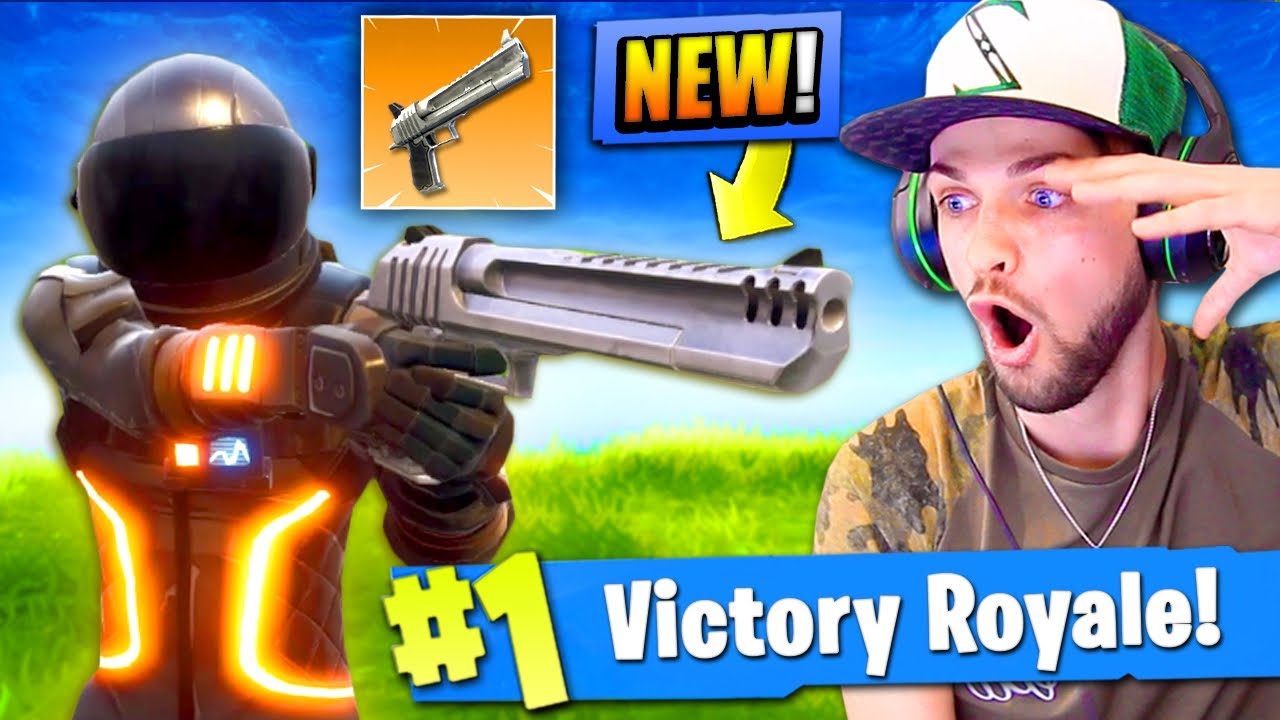 *NEW* HAND CANNON GAMEPLAY in Fortnite: Battle Royale ...