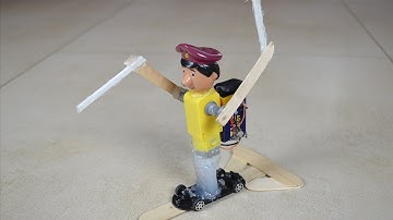 How to make a skating postman Pat - School project robot DIY