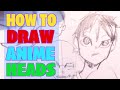 How To Draw Male Anime Head FAST & Easy | Anime Face