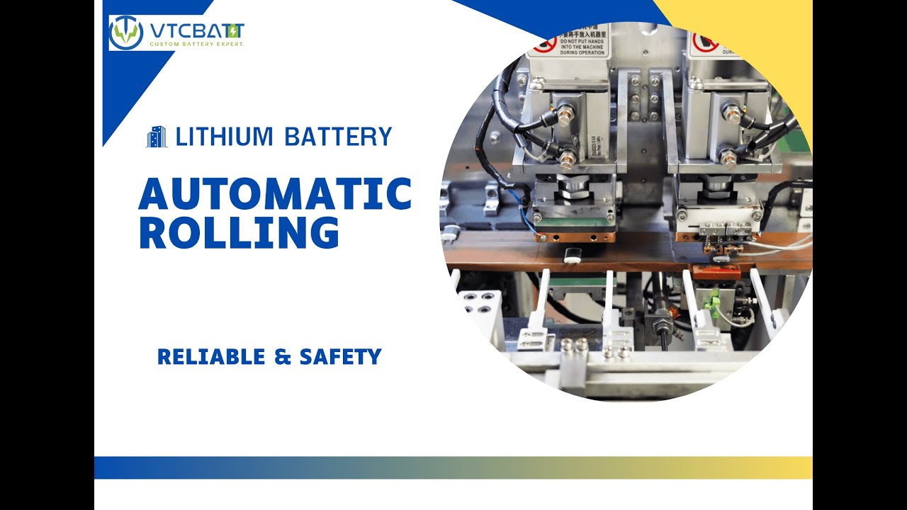 Automatic Rolling in Lithium Polymer Battery Manufacturing | Precision & Efficiency in Action