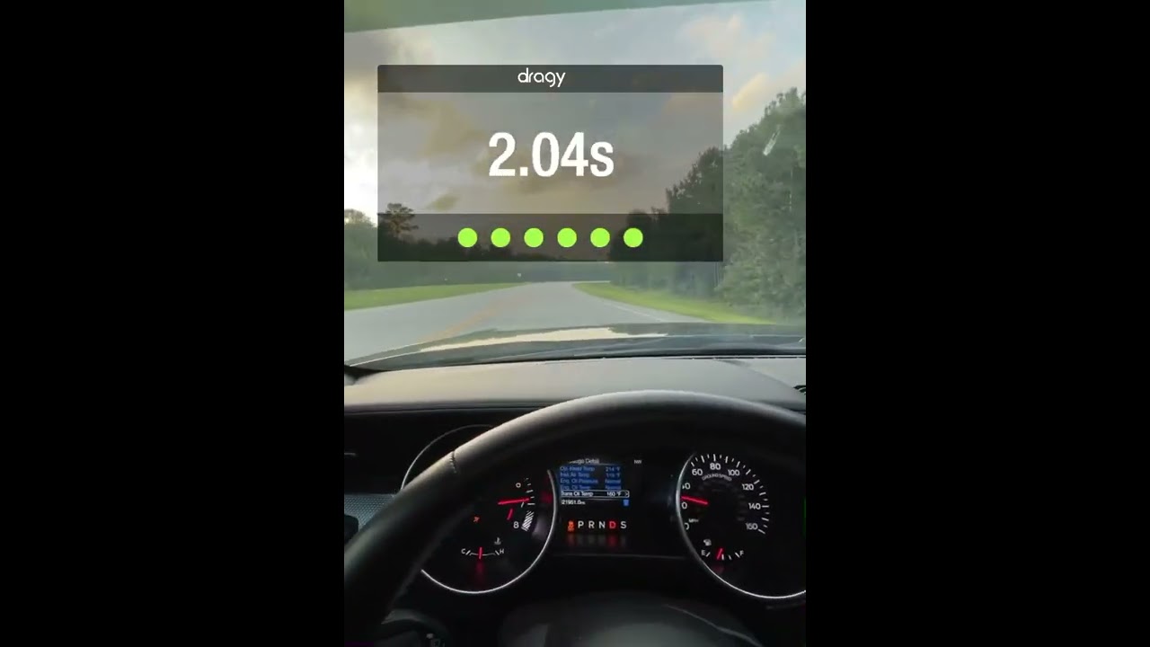 2018 Mustang GT 0 60 MPH Pull