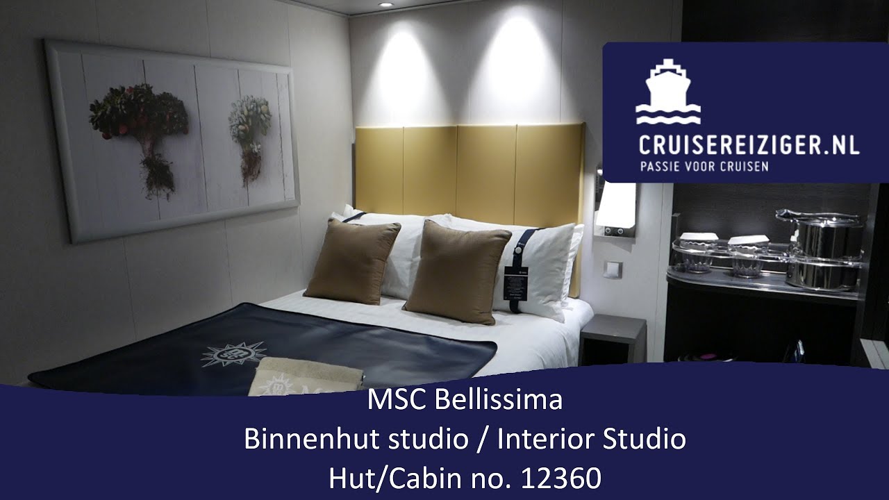 MSC Bellissima Interior studio no. 12360 - YouTube