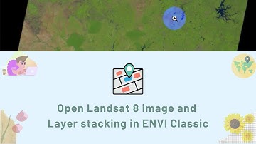 [ENVI Classic] Open Landsat 8 image and Layer stacking in ENVI Classic