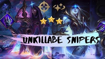 6 CELESTIAL & DOUBLE TRAP CLAW SNIPERS DOMINATION-Tft Set 3