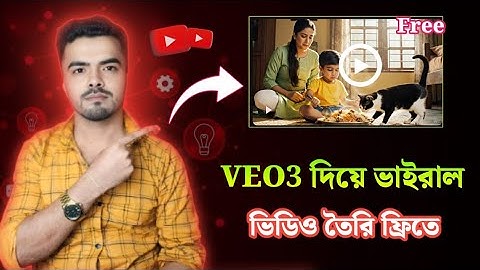 Veo 3 দিয়ে ফ্রিতে ভিডিও তৈরি || Flow Free Veo 3 Video Tutorial || Chatgpt 