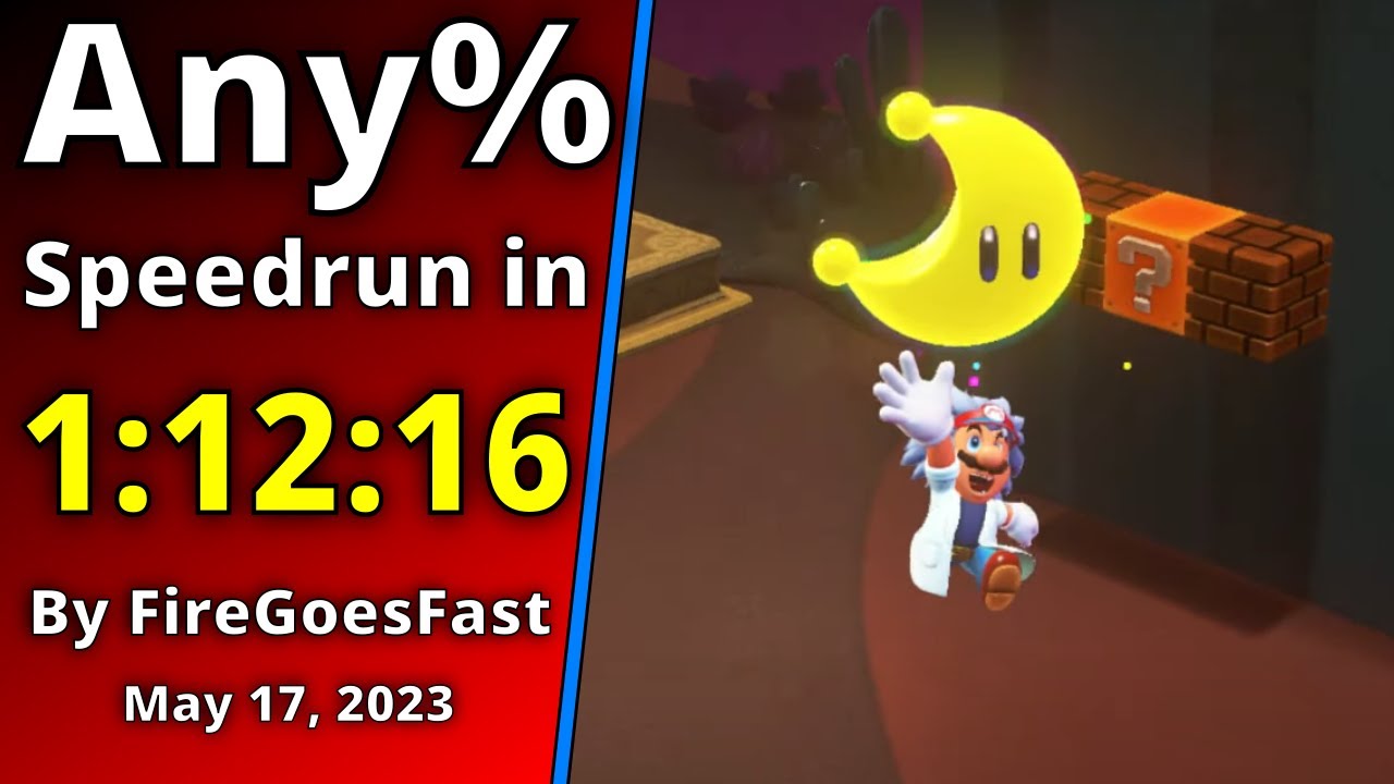 Former WR] Super Mario Odyssey Any% Speedrun in 56:55 (FIRST 56