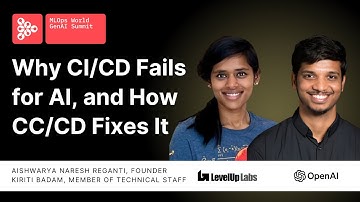CI/CD mislukt voor AI en hoe CC/CD dit oplost | Aishwarya Reganti (LevelUp Labs) en Kiriti Badam ...