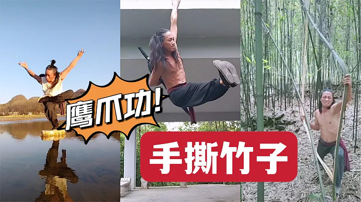 武術小伙隱居深山，練成鷹爪功，能手撕竹子 - 天天要聞