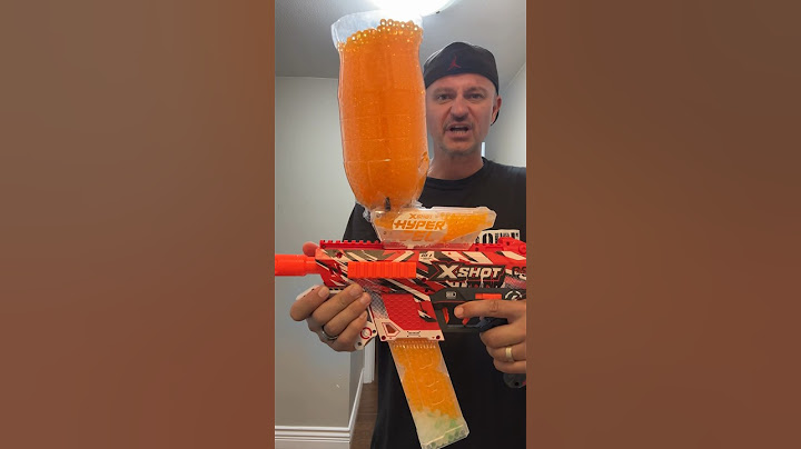 XSHOT GEL BLASTER MOD (10,000 ROUNDS)