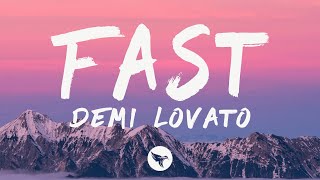 demi lovato fast lyrics