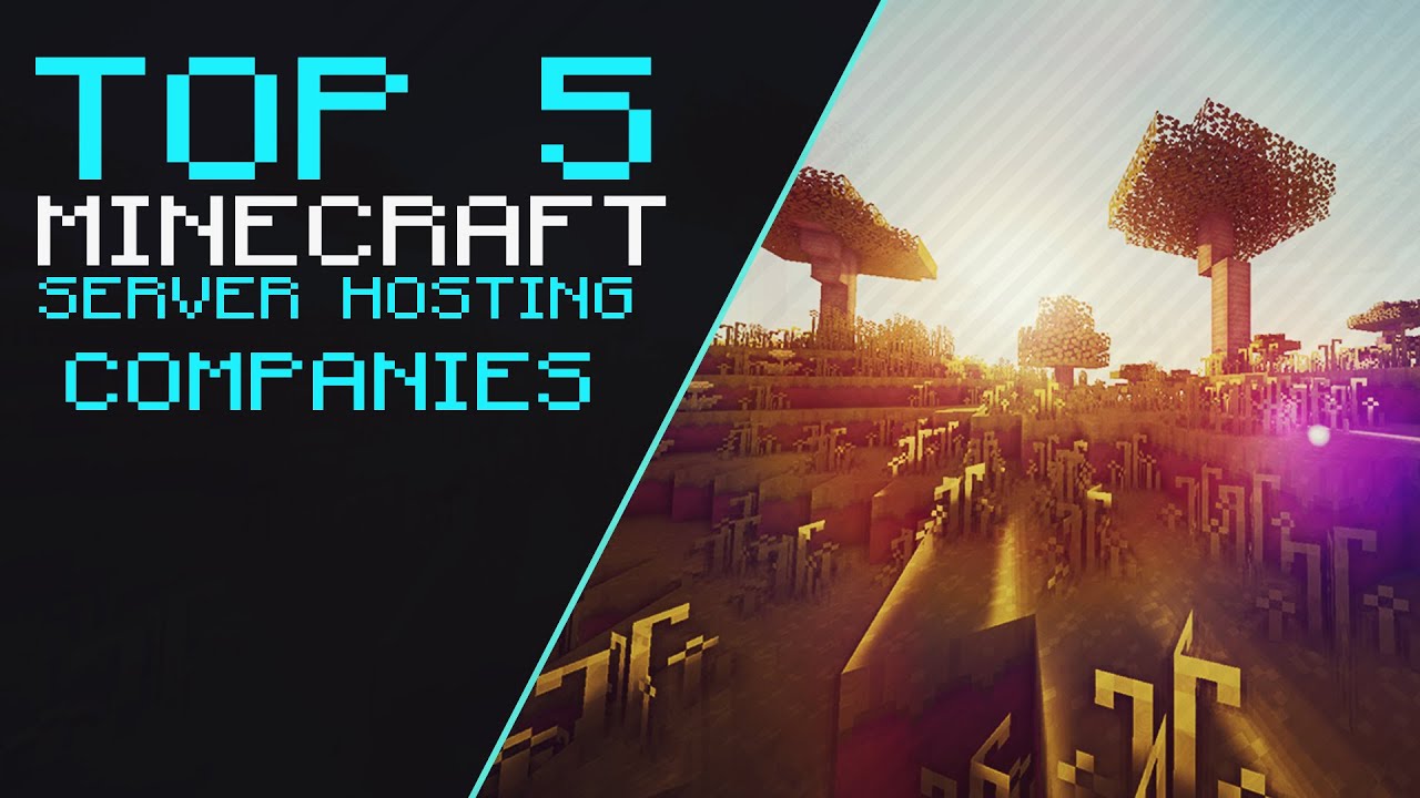 Top 5 - Minecraft Server Hosting Companies! - YouTube