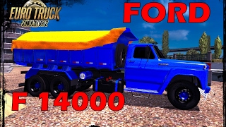 Ford F 14000 Interior Original Para -Ets 2-