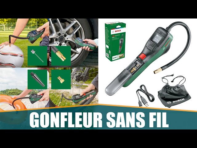 LE MEILLEUR GONFLEUR PNEUMATIQUE SANS FIL - Bosch EasyPump 