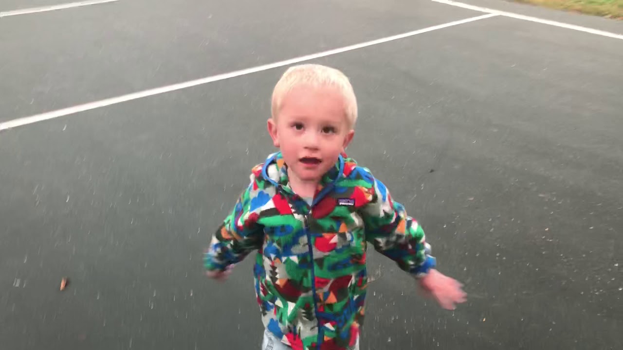 3 Year Old Playing Basketball at the Park YouTube