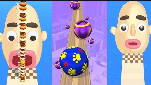 Going Balls -sandwichrunner  All Levels Gameplay Android, ios Walkthrough Mobile Game New Update 