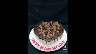 Birthday Cakes | Cake Design | Cake Decorating | Chocolate Drip Cake | Chocolate Ganache  | Cakes