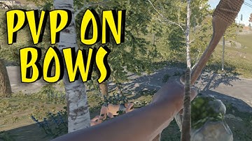 RUST PVP ON BOWS l BEST BOW PLAYS IN RUST