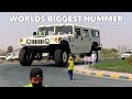 MEET THE WORLDS BIGGEST HUMMER! (21 FT TALL)