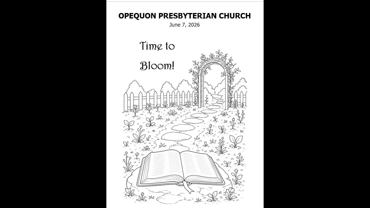 June 7, 2026 - Sunday Worship