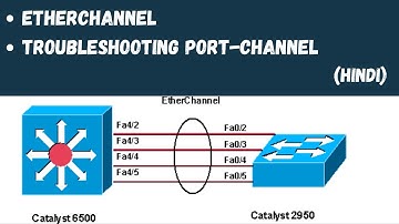 Etherchannel & Troubleshooting  | CCNP   | Hindi