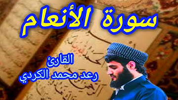 سورة الأنعام - القارئ رعد محمد الكردي