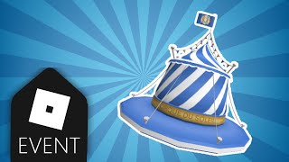 [FREE ITEM] How to get the Big Top Inspired Top Hat In Roblox!