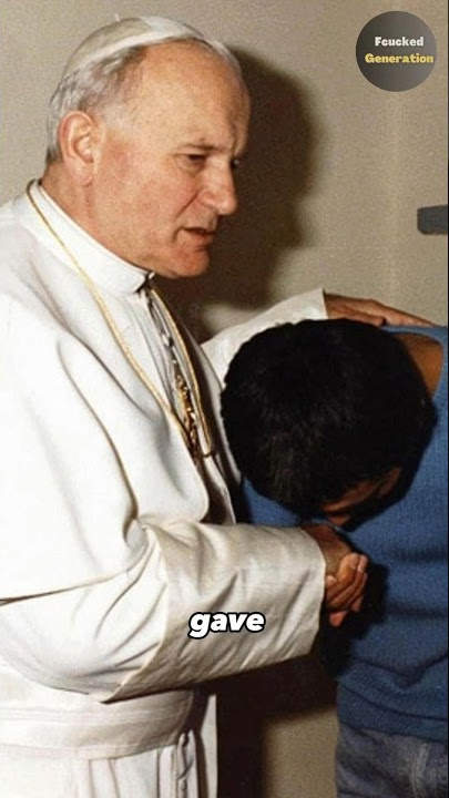 Download lagu When Pope John Paul II spoke with his Assassinator ✝️🕊️✊ #shorts #pope #assassin