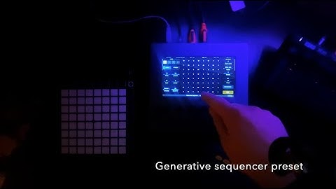 Electra One - Generative Sequencer  preset