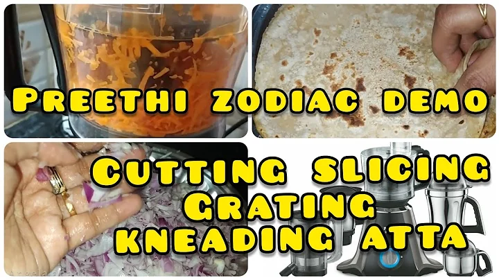 PREETHI ZODIAC CHEF JAR DEMO & REVIEW (TAMIL) | SLICING GRATING KNEADING ATTA DEMO |PREETHI ZODIAC