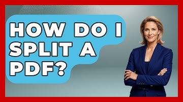 How Do I Split A PDF? - The Time Management Pro