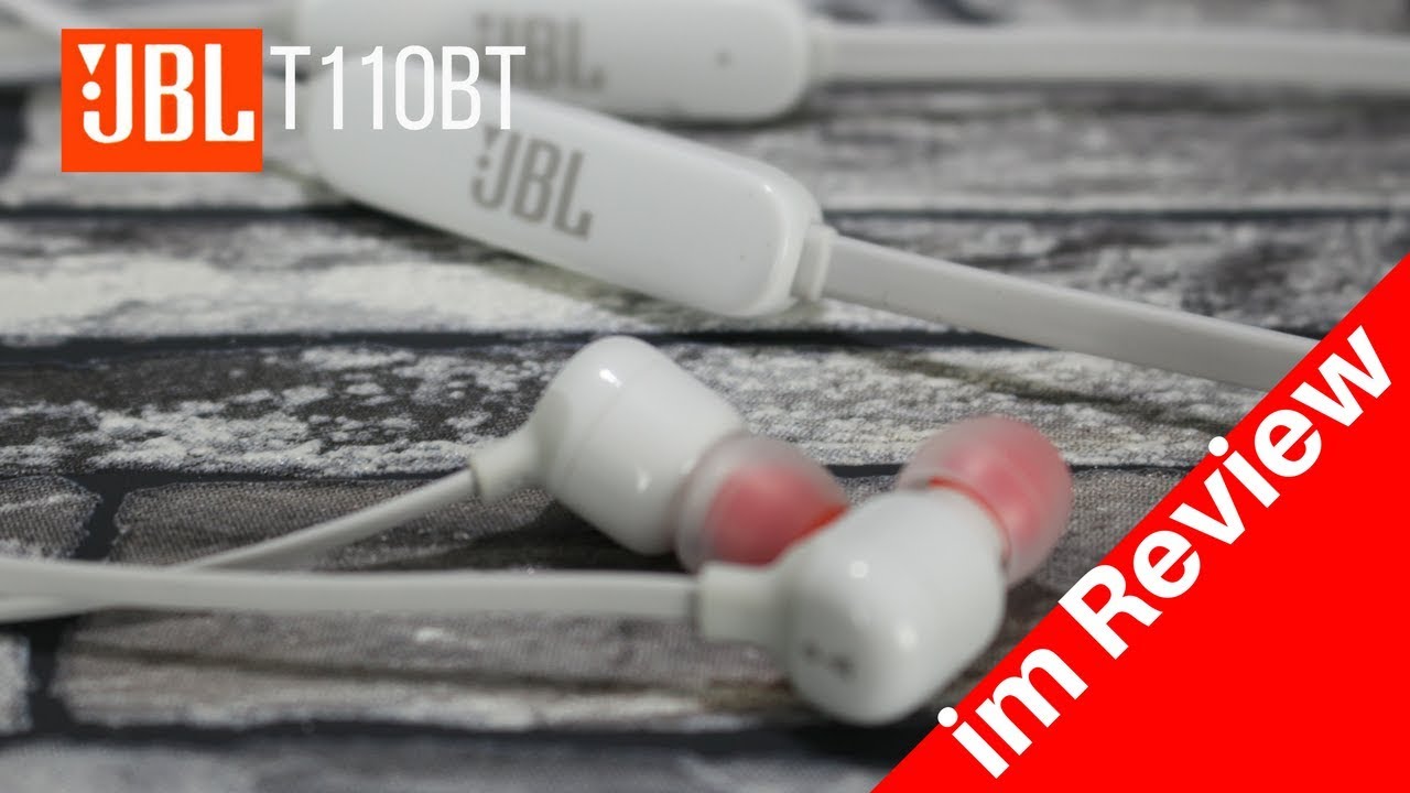 JBL T110 BT Bluetooth in ear Kopfhörer Review 🎭 - YouTube