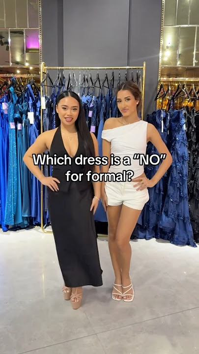 Which dress are you saying no to? #prom #promdress #promdresses #dress #formaldresses