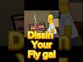 Great Simpsons moments dissin your fly girl Moe syzlak #simpsons #funny #classic #humor #comedy