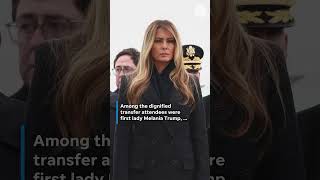 President Trump attends dignified transfer of Americans killed in Iran war