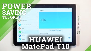 How to Activate Power Saver in HUAWEI MatePad T10 – Battery Optimization