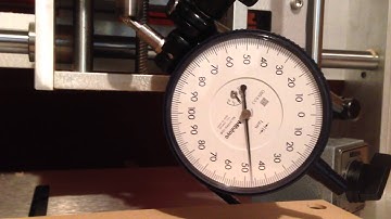 Measuring TIR on spindle taper of Nomad 883