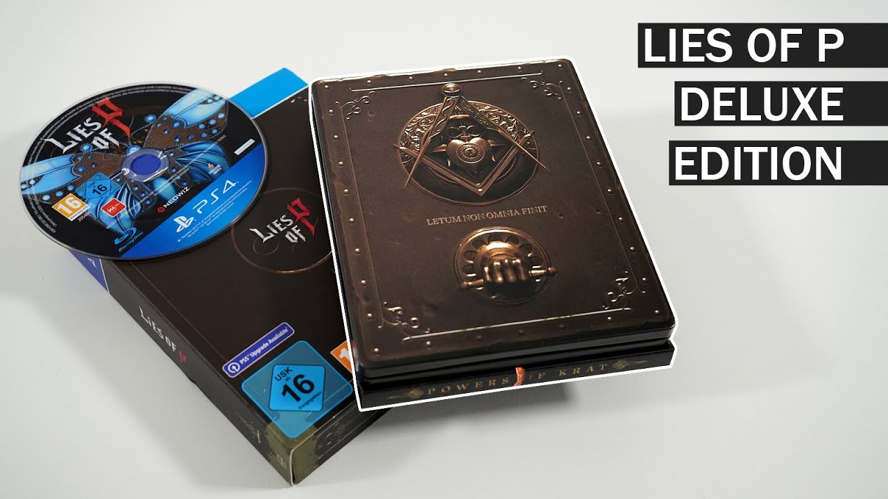 Most Wanted Playstation Game - Unboxing LIES OF P Deluxe Edition with  Gameplay 