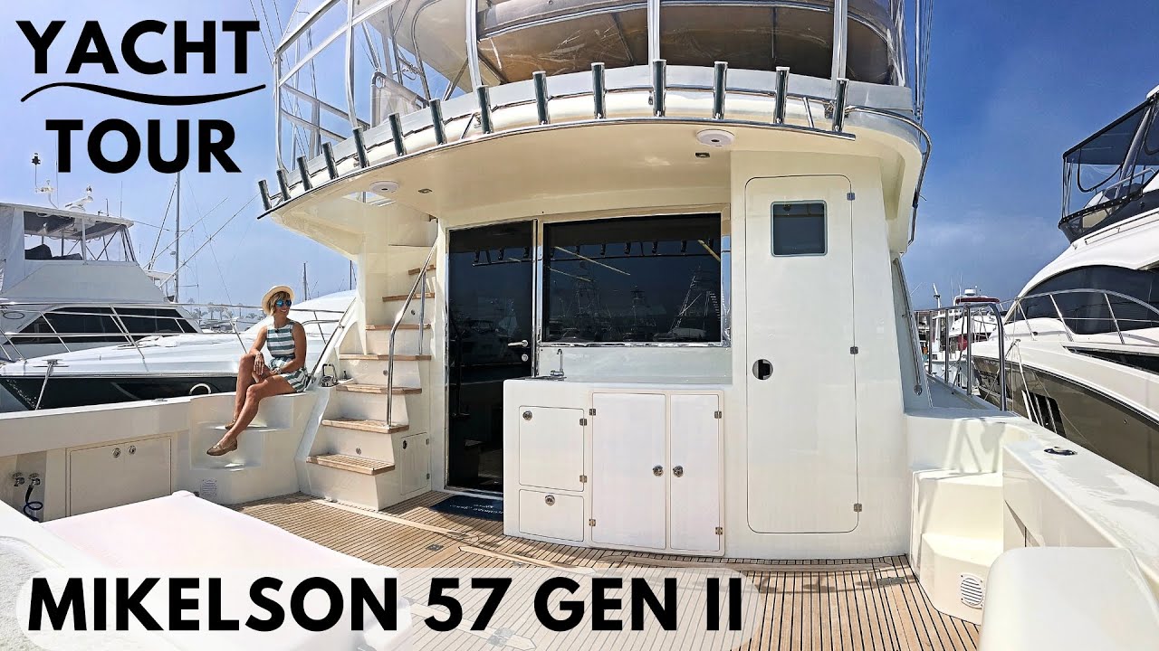 $1,999,000 2020 MIKELSON 57' GEN II Sportfisher MOTOR YACHT Tour Boat WALKTHROUGH & SPECS L