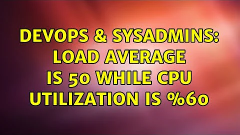 DevOps & SysAdmins: Load average is 50 while CPU Utilization is %60 (2 Solutions!!)