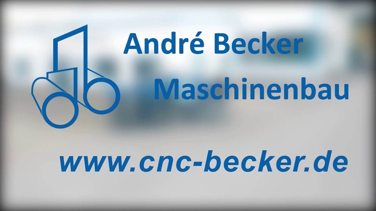 Andre Becker Maschinenbau Unternehmensfilm Youtube