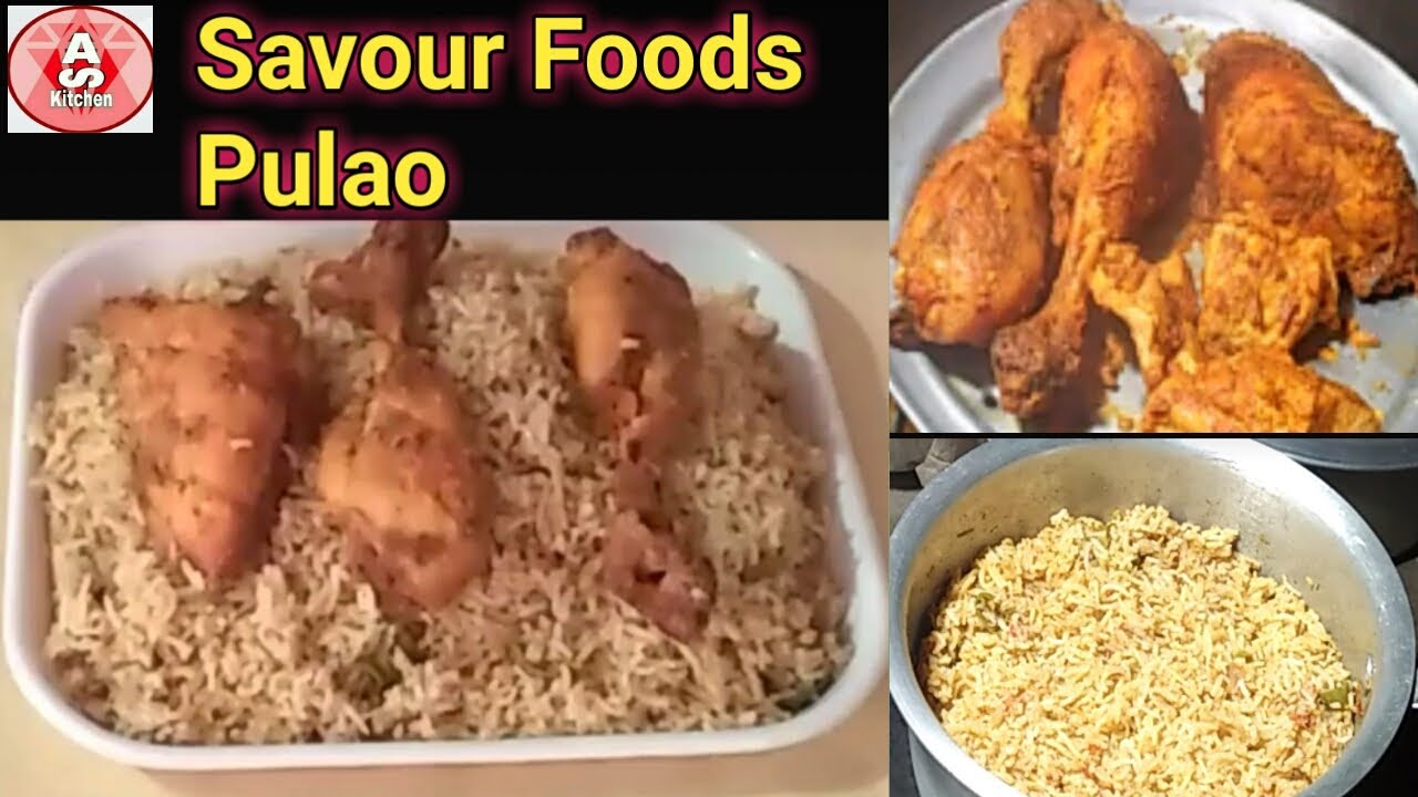 Savour foods Pulao, Savour foods pulao kabab recipe in Urdu Hindi
