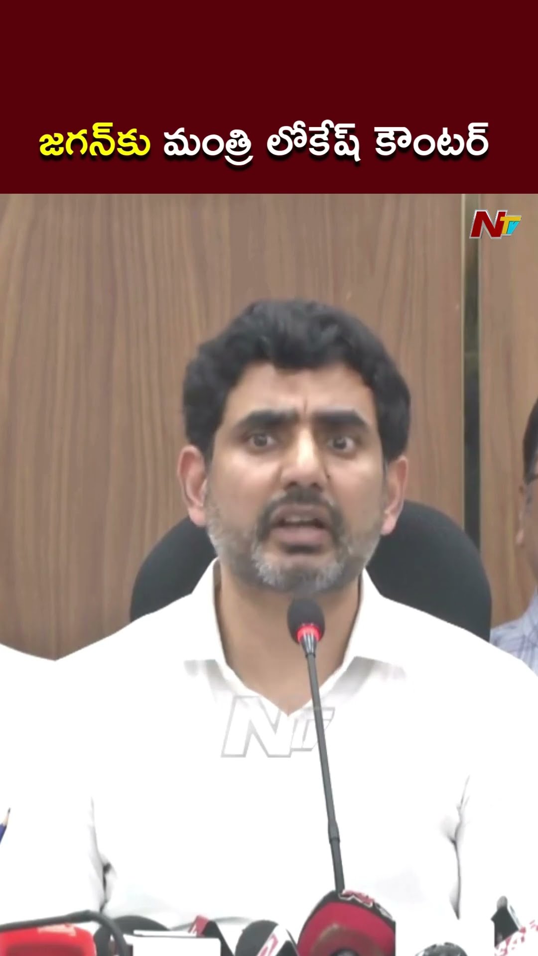 Minister Nara Lokesh Counter to YS Jagan Comments l NTV