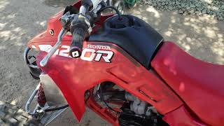 Santas lost reindeer 88 TRX 250r Christmas is coming