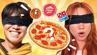 Blind Guess The Pizza Challenge! (ft. @QuarterJade)